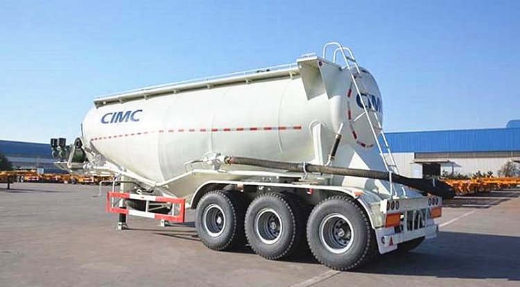 CIMC 50cbm Dry Bulk Tanker Trailer for Sale