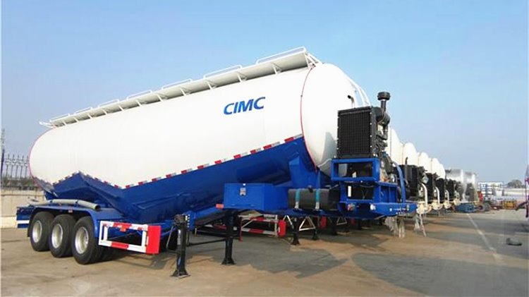 CIMC W Type Bulk Cement Tanker Trailer for Sale