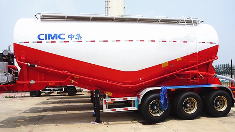Cement Tanker Truck Trailer for Sale - CIMC Manufacturer
