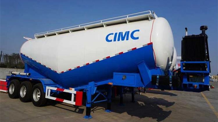 3 Axle Bulk Powder Tanker Trailer for Sale - CIMC