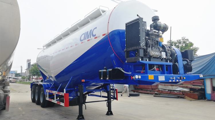 Cement Bulker Transporters Trailer for Sale - CIMC Manufacturer