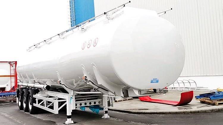 3 Axle Fuel Tanker Truck Trailer for Sale In Burkina Faso BFDGU