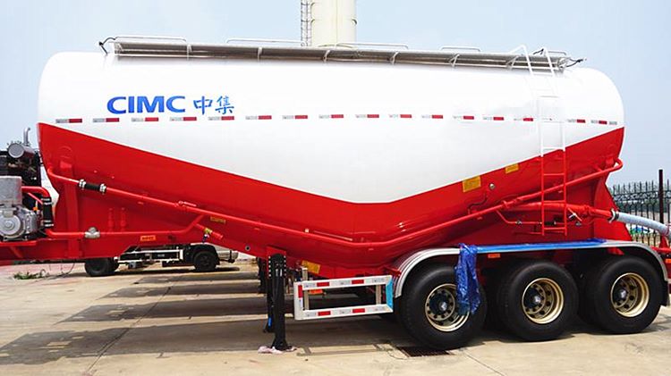 CIMC Tri Axle Cement Bulker Truck for Sale in Namibia