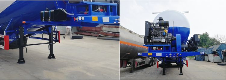 CIMC Tri Axle Powder Tanker Trailer for Sale in Tanzania