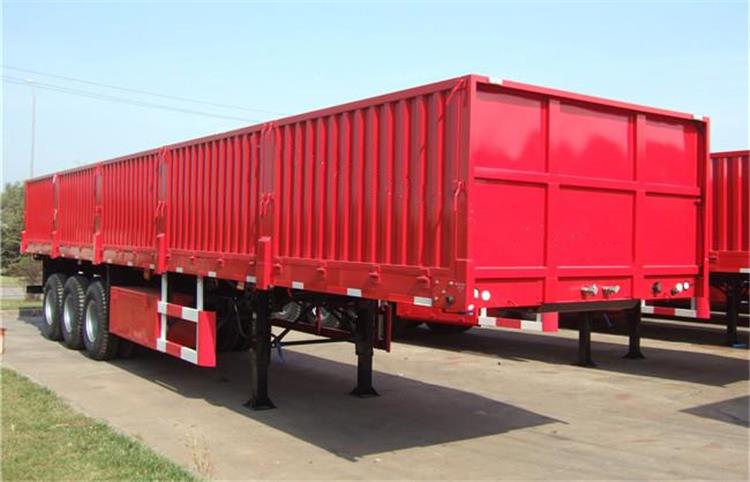 China Wall Side Trailer for Sale in Jamaica - CIMC Trailers