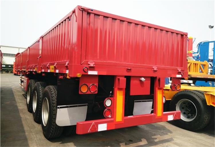 China Wall Side Trailer for Sale in Jamaica - CIMC Trailers