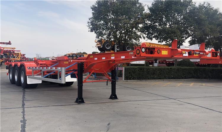 CIMC 3 Axle 40ft Skeleton Trailer for Sale in Mauritius