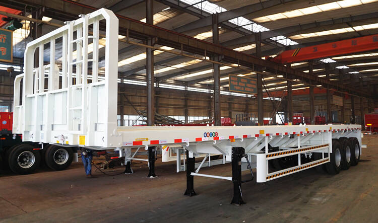 40 ft Flatbed Trailer for Sale in Mozambique - CIMC Trailers
