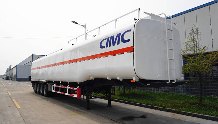 CIMC 90000 Liters 4 Axle Fuel Trailer Tanker for Sale In Malaysia