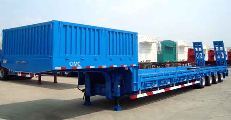CIMC 4 Axle Step Deck Trailer for Sale in Mauritius