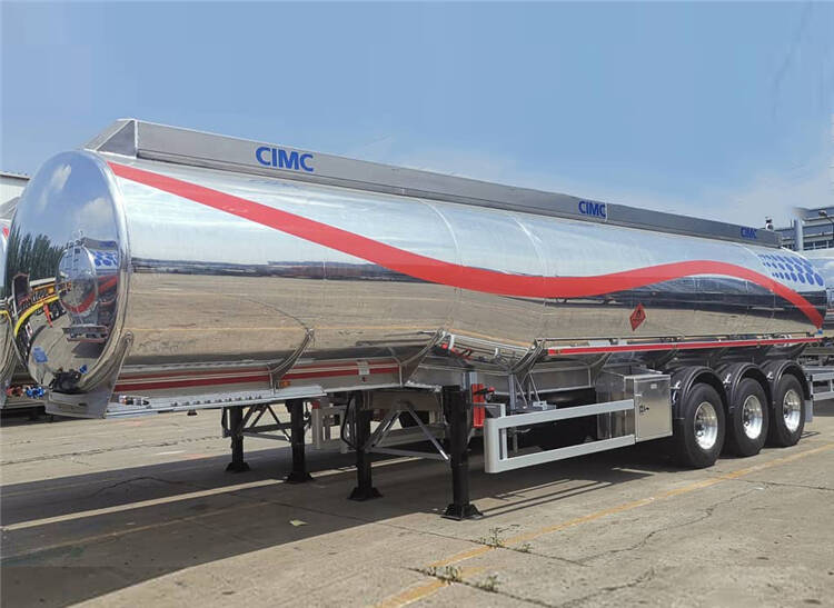 CIMC 3 Axle Stainless Steel Tanker Trailer for Sale In Mauritania Nouakchott