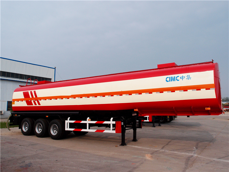 Tri Axle Petrol Fuel Tanker Trailer Price Manufacturer