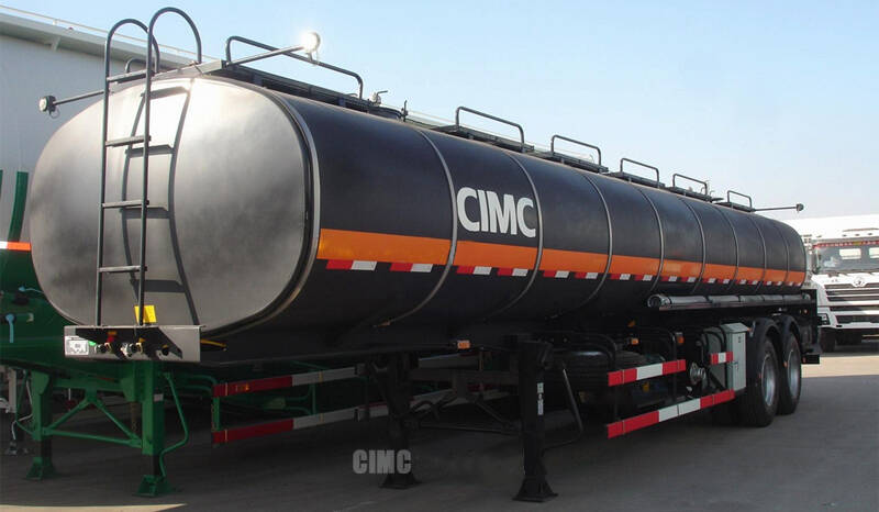CIMC 3 Axle Bitumen Tanker Trailer for Sale In Mauritius port louis