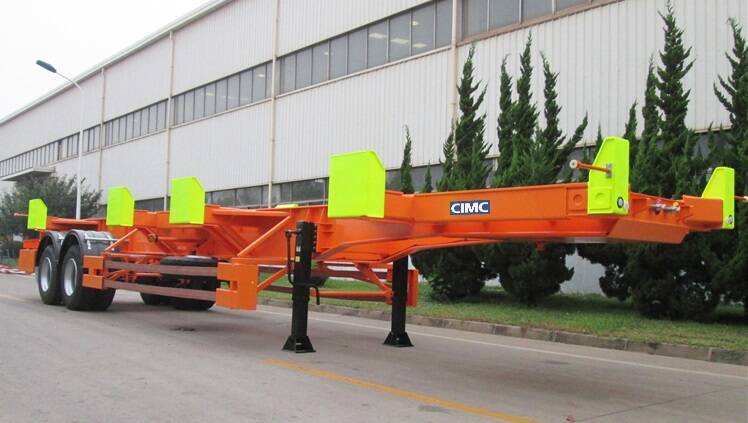 CIMC 45ft Yard Terminal Trailer for Sale in Congo 