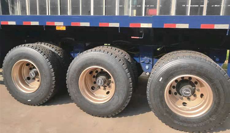 3 Axle Platform Semi Trailer for Sale in Cote d'Ivoire - CIMC Trailers