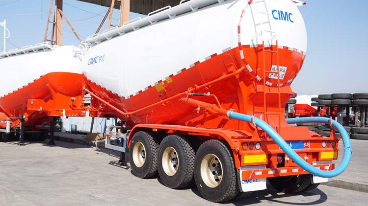 CIMC 35cbm Powder Tanker for Sale in Tanzania