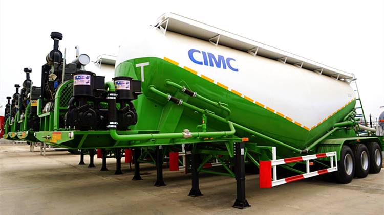 CIMC Pneumatic Dry Bulk Trailer for Sale in Senegal