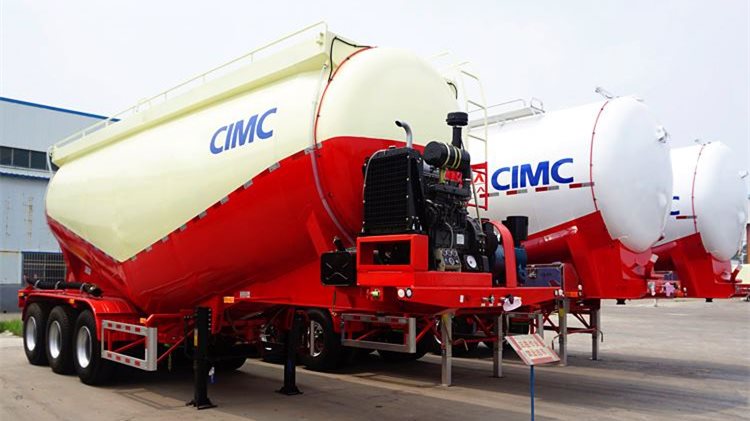 CIMC 42cbm Pneumatic Dry Bulk Trailer for Sale in Congo