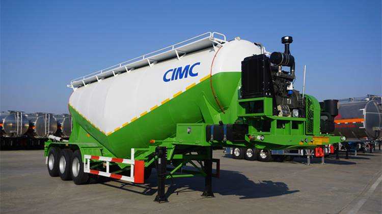 3 Axle Cement Bulker Transporters Trailer for Sale in Malaysia