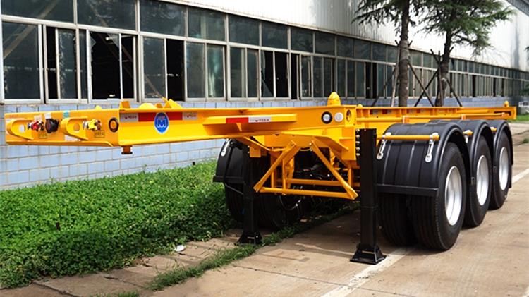 CIMC 20ft Container Chassis Trailer for Sale in Tanzania