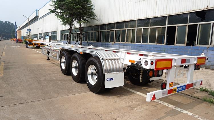 CIMC Container Skeletal Trailer for Sale in Senegal