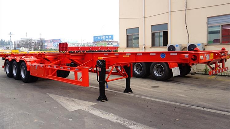 CIMC Tri Axle Container Trailer Chassis for Sale in Namibia