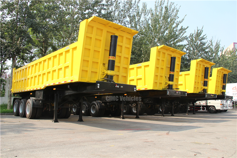 80 Ton Dump Trailer for Sale In Tanzania Dar es salaam