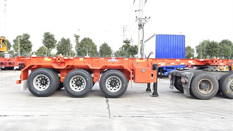 CIMC 3 Axle Skeleton Trailer for Sale in Ghana