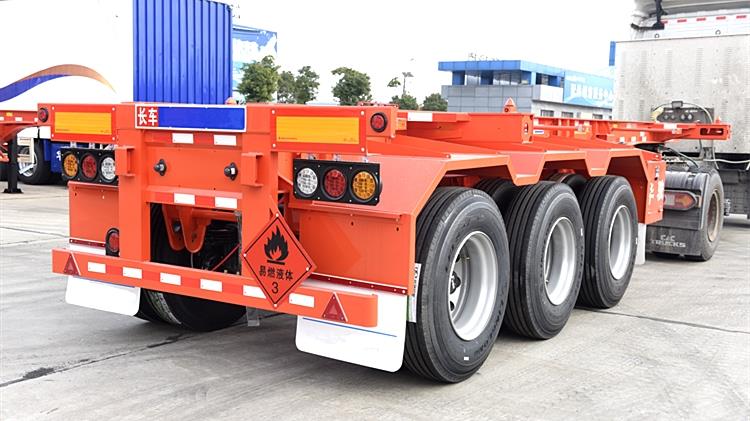 CIMC 3 Axle Skeleton Trailer for Sale in Ghana