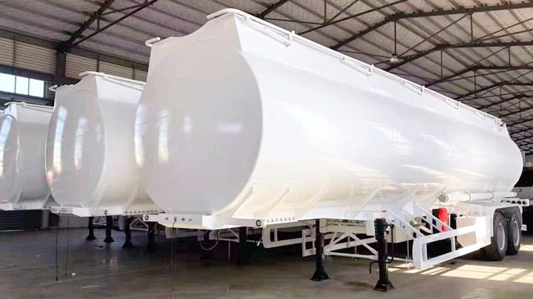 CIMC 2 Axle 50000 Liters Fuel Tanker Trailer for Sale In Senegal