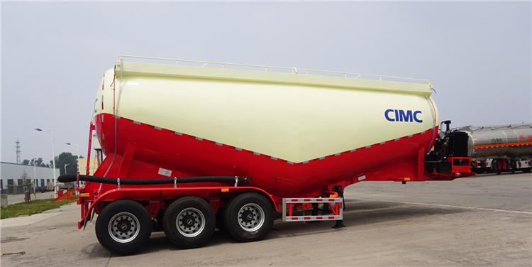 CIMC 40cbm Dry Bulk Tank Trailer for Sale in Ghana