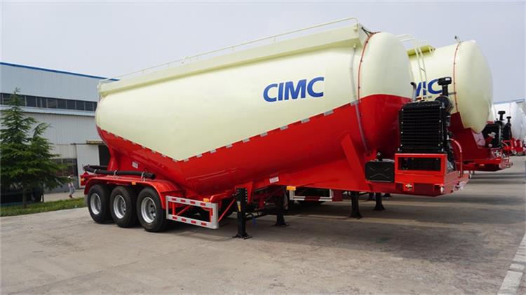 CIMC 40cbm Dry Bulk Tank Trailer for Sale in Ghana