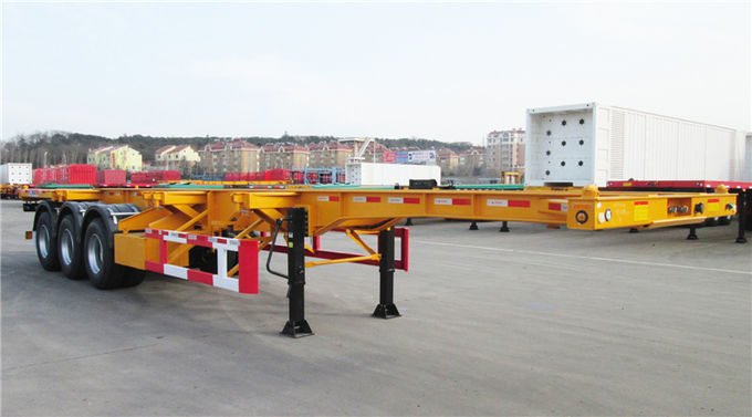 CIMC 3 Axle 40FT Shipping Container Delivery Trailer for Sale in Mauritius