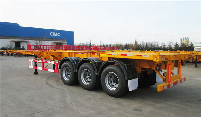 CIMC 3 Axle 40FT Shipping Container Delivery Trailer for Sale in Mauritius