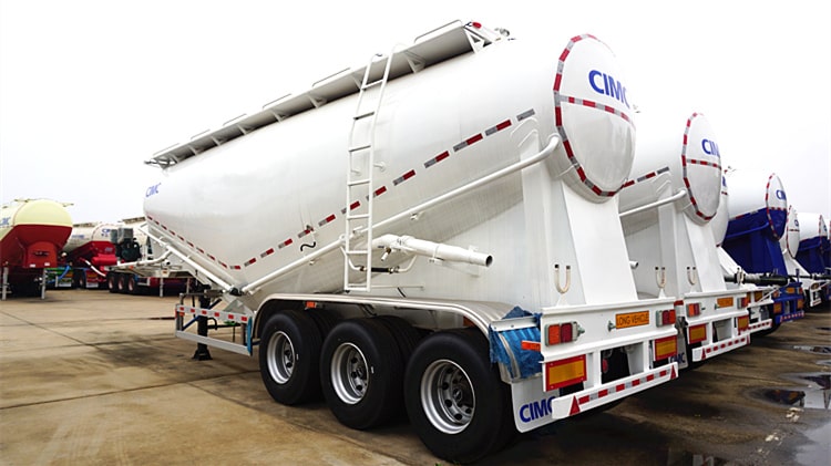 CIMC 38ton Cement Bulker Truck Trailer for Sale in Sudan