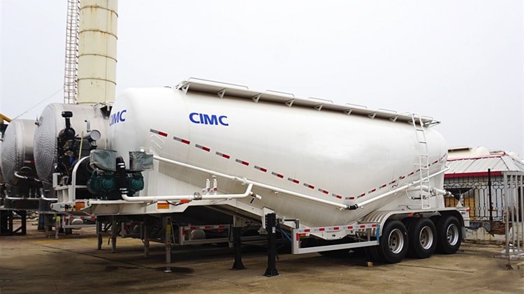 CIMC Dry Bulk Cement Tanker Trailer for Sale in Kenya