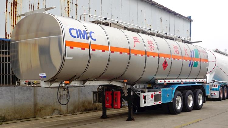 45000 Liters Aluminum Tanker Trailer for Sale with Best Price