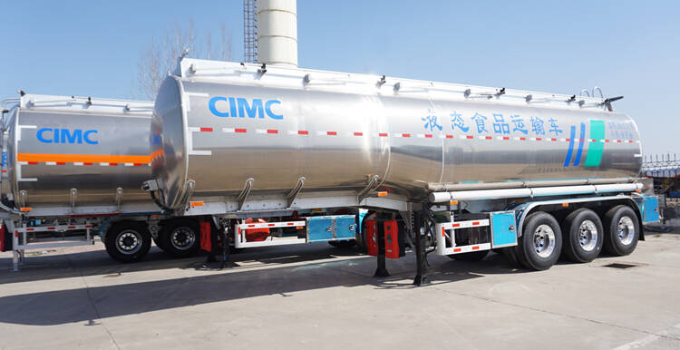 45CBM Stainless Steel Tanker Trailer Price