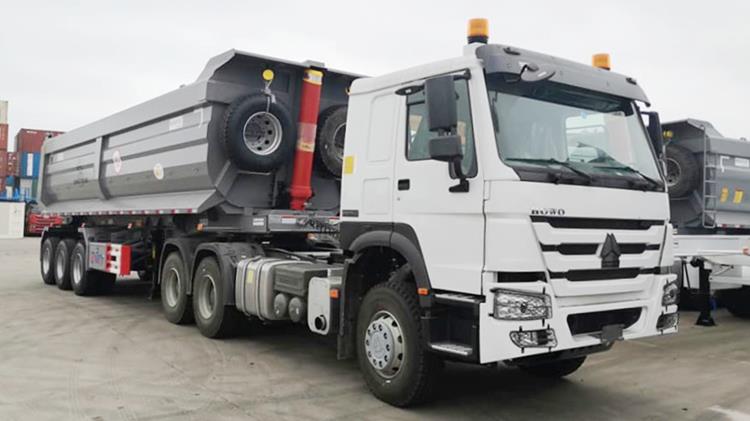 3 Axle Tipper Trailer for Sale Price