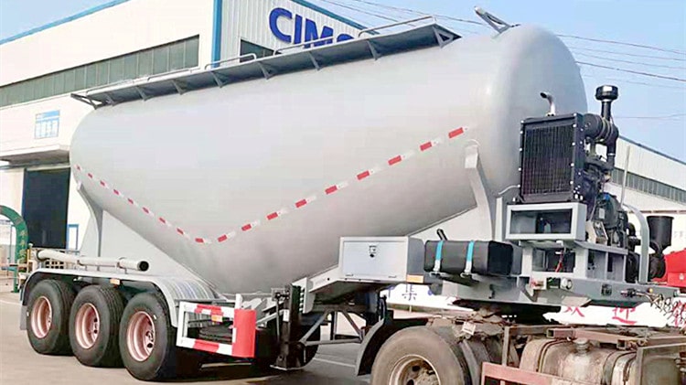 CIMC 40 Ton Cement Tanker Trailer for Sale in Kenya
