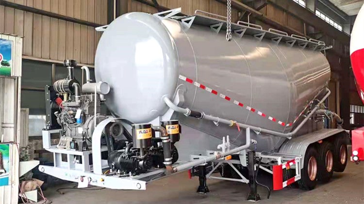 CIMC 40 Ton Cement Tanker Trailer for Sale in Kenya