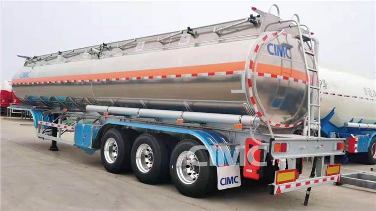 Air suspension Of CIMC 45000L Aluminium Tank Trailer