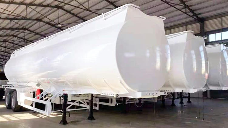 2 Axle Stainless Steel Fuel Tanker Trailer