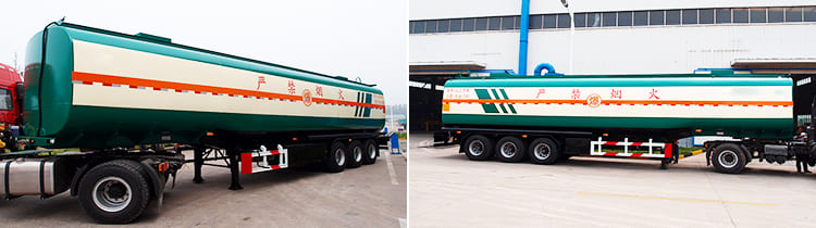 3 Axle Fuel Transport Tanker Semi Trailer