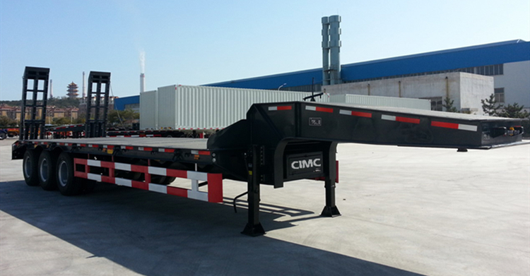 3 Axle 60 Ton Low Loader Trailers Sale In Dar Es Salaam Tanzania