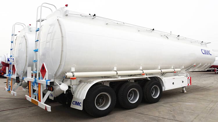 3 Axle 45000 Liters Oil Tanker Trailer