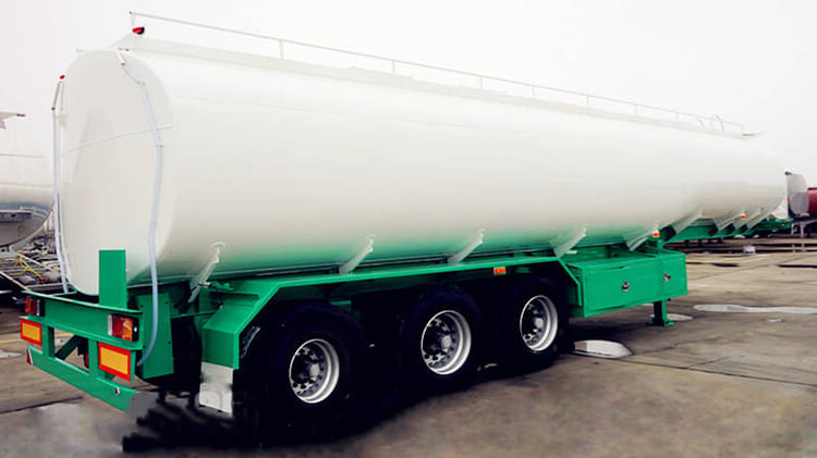 3 axle 40000l fuel tanker trailer