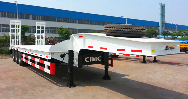 3 Axle 40 Feet Low Bed Trailer Manufacturers In Dodoma Tanzania