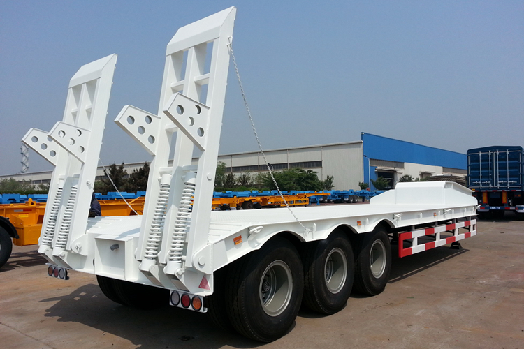 3 Axle 40 Feet Low Bed Trailer Manufacturers In Dodoma Tanzania