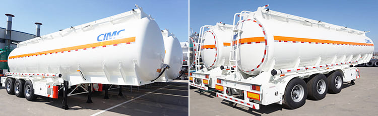 Tri Axle 45000L Fuel Tanker Trailer